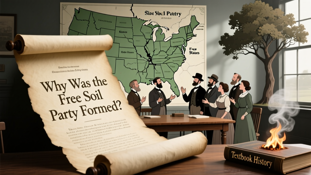 Why Was the Free Soil Party Formed? The Real Story Behind America’s First Anti-Slavery Political Movement — Not What Textbooks Tell You (And Why It Still Matters Today)