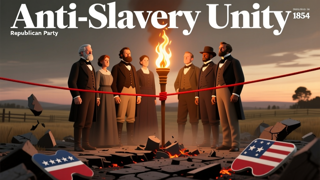 Who Formed the Republican Party? The Truth Behind Its Radical 1854 Birth — Not Lincoln, Not a Single Leader, But a Coalition of Anti-Slavery Firebrands, Whigs, Free Soilers, and Conscience Democrats Who Risked Everything to Build a New Political Force