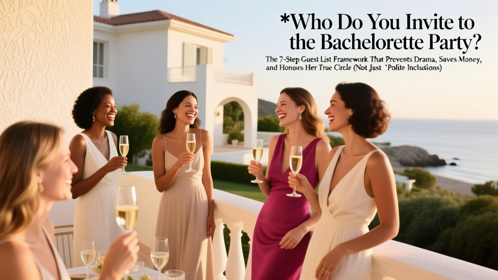 Who Do You Invite to the Bachelorette Party? The 7-Step Guest List Framework That Prevents Drama, Saves Money, and Honors Her True Circle (Not Just 'Polite Inclusions')