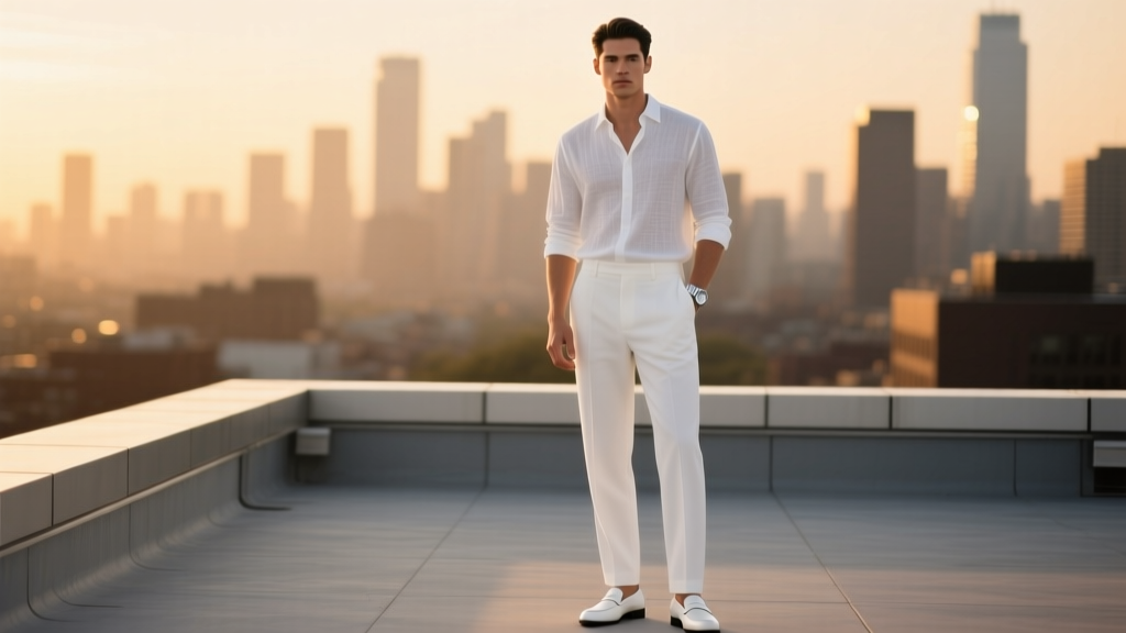 What to Wear to a White Party Male: 7 Non-Negotiable Styling Rules (That Prevent You From Looking Like a Bed Sheet or a Ghost)