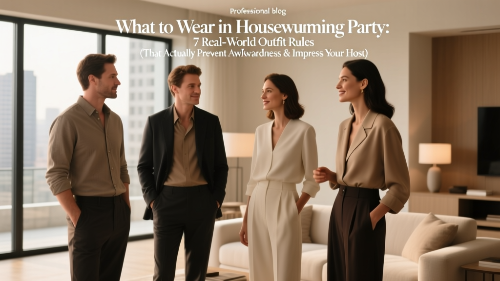 What to Wear in Housewarming Party: 7 Real-World Outfit Rules (That Actually Prevent Awkwardness & Impress Your Host)