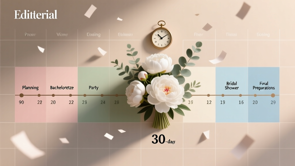 When to Have Bachelorette Party and Bridal Shower: The 90-Day Timeline Blueprint That Prevents Scheduling Chaos, Guest Burnout, and Last-Minute Regrets (Backed by 2024 Planner Data)