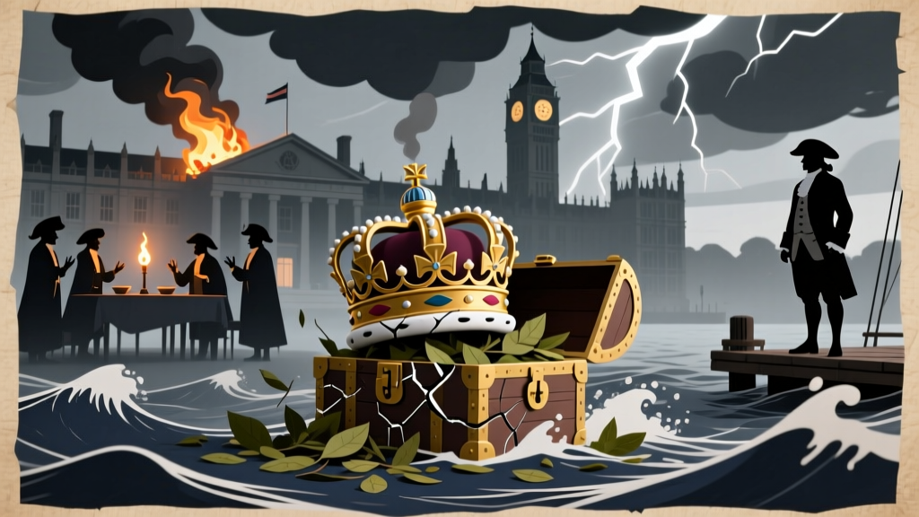 What Was the British Reaction to the Boston Tea Party? The Shockwave That Shattered Empire — How Parliament’s Fury, Propaganda War, and Punitive Laws Ignited Revolution (Not Just Tea)