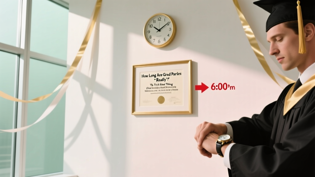 How Long Are Grad Parties *Really*? The Truth About Timing (Most Parents Overplan by 90 Minutes—and It’s Costing Them Stress, Guests, and Budget)
