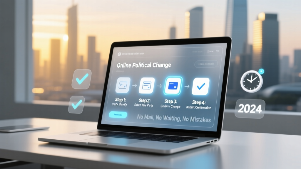 How Do I Change My Political Party Online? Here’s the Exact Step-by-Step Process (No Mail, No Waiting, No Mistakes) — Updated for 2024 Primary Deadlines