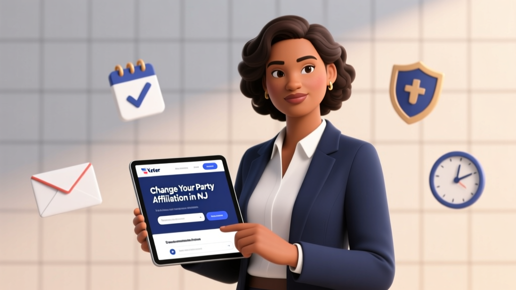 How Do I Change My Party Affiliation in NJ? The 4-Step Deadline-Safe Guide (No Mail Delays, No Rejection Risks, Done Right in Under 10 Minutes)