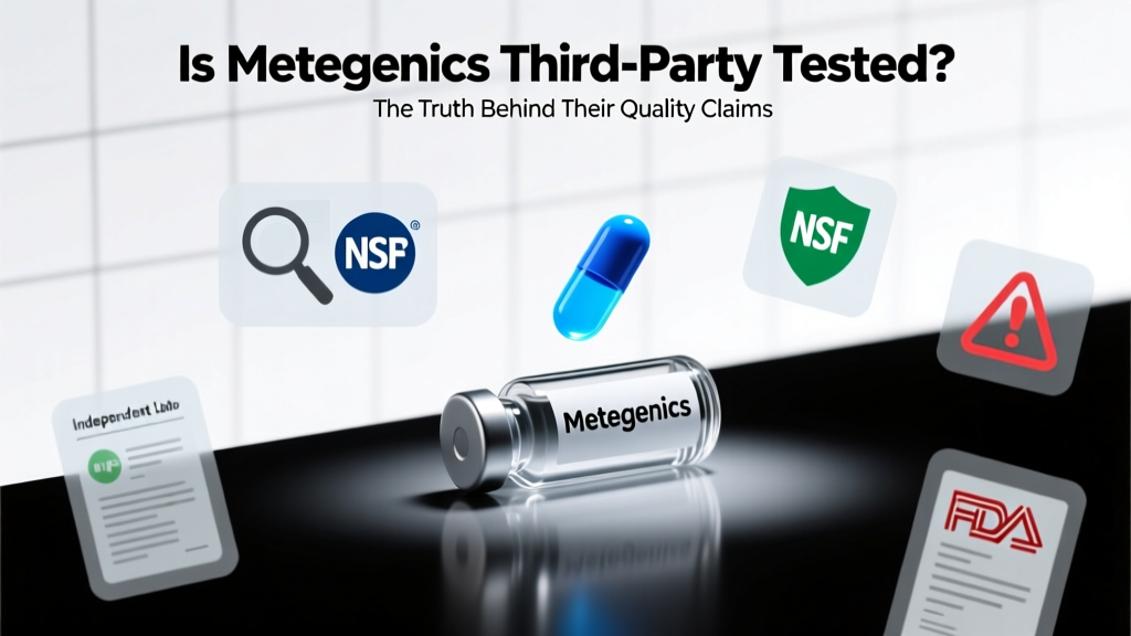 Is Metagenics third party tested? The truth behind their quality claims — what independent lab reports, NSF certification, and FDA warning letters reveal about purity, potency, and transparency you’re not seeing on the label.