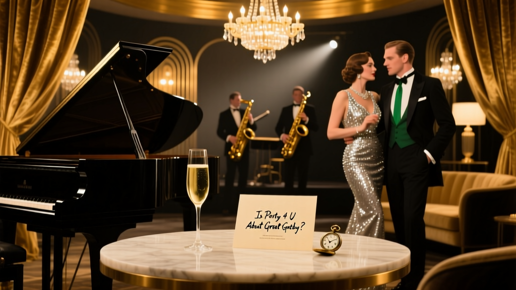 Is Party 4 U About Great Gatsby? Here’s Exactly What Their Gatsby Package Includes (Spoiler: It’s Not Just Black-Tie & Champagne Flutes)