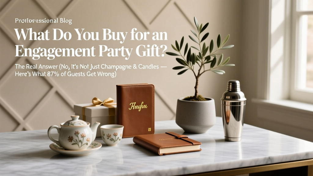 What Do You Buy for an Engagement Party Gift? The Real Answer (No, It’s Not Just Champagne & Candles — Here’s What 87% of Guests Get Wrong)