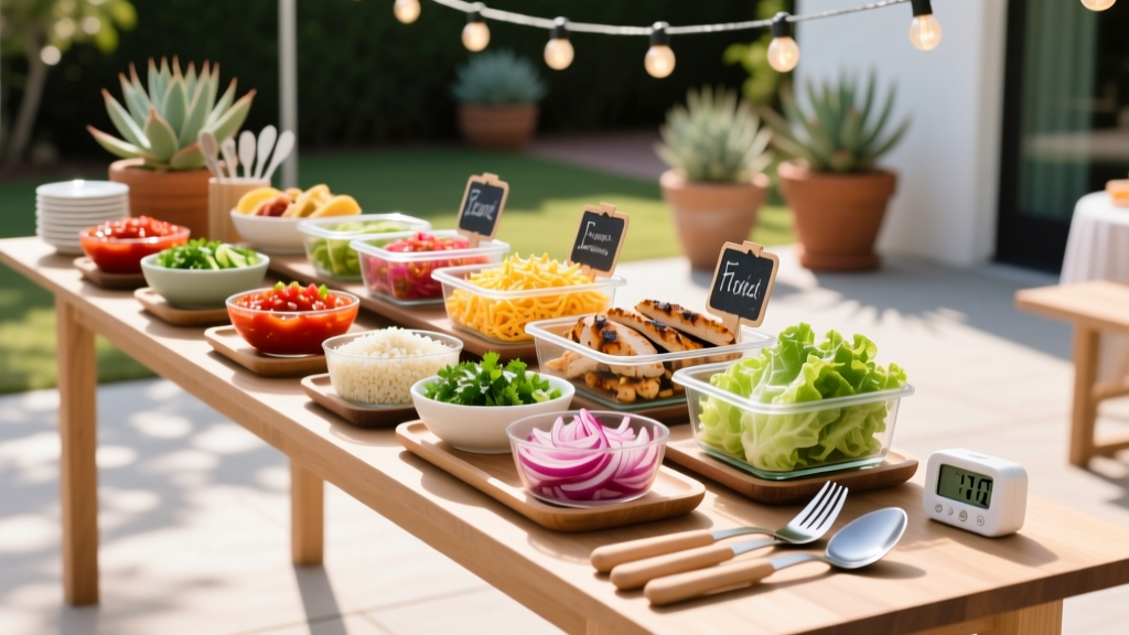 How to Make a Taco Bar for a Party Without Stress, Spillage, or Last-Minute Panic: A Real-World Tested 7-Step System That Cuts Setup Time by 63% (Backed by 127 Hosts)