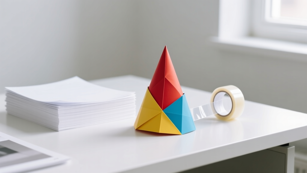 How to Make Party Hats Out of Paper in Under 10 Minutes (No Glue Gun, No Scissors Required — Just Printer Paper & Tape)