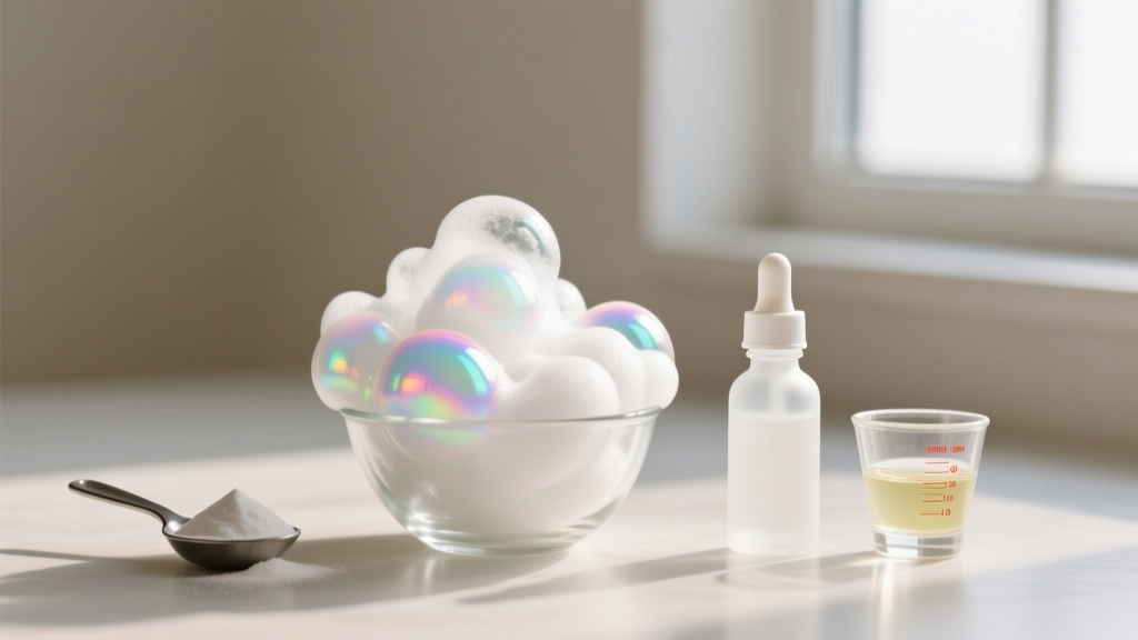 How to Make Party Foam That’s Safe, Non-Staining & Super Easy (No Commercial Machine Needed — Just 3 Household Ingredients + 10 Minutes)