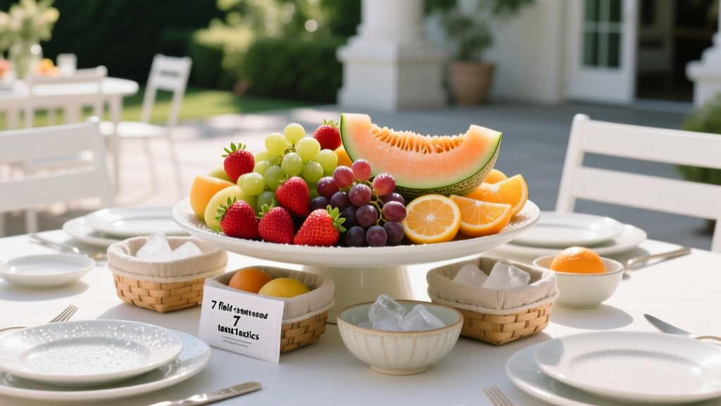 How to Keep Fruit Cold at a Party: 7 Field-Tested Tactics That Prevent Soggy Berries, Melting Melon, and Warm, Unappetizing Platters (No Ice Baths Required)