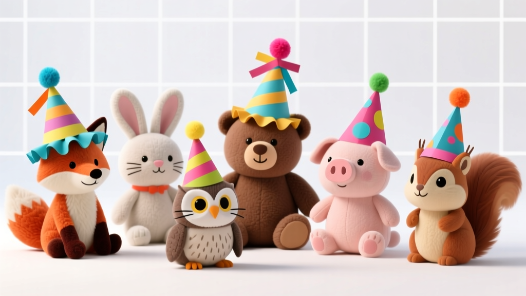 How to Make Party Hats for Stuffed Animals in Under 15 Minutes (No Sewing Required!) — 7 Adorable, Budget-Friendly Designs That Actually Stay On