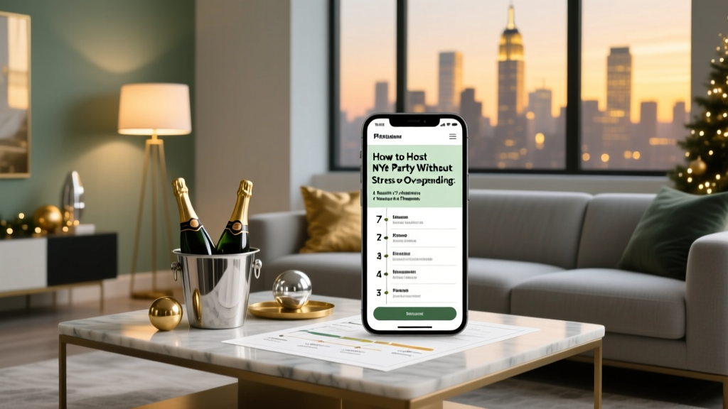 How to Host NYE Party Without Stress or Overspending: A Realistic 7-Step Blueprint (Backed by 2024 Host Surveys & Timeline Templates)