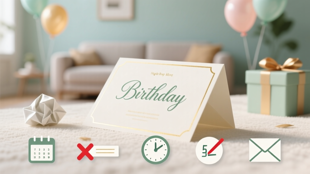 How to Write Invitation for Birthday Party: 7 Mistakes That Make Guests Ignore Your Invite (And Exactly How to Fix Each One in Under 5 Minutes)