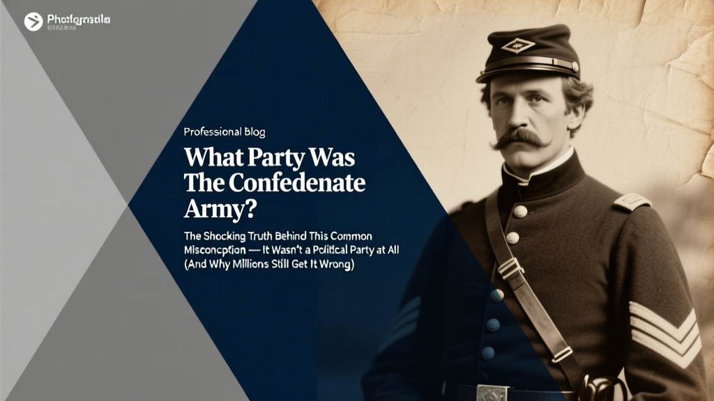 What Party Was the Confederate Army? The Shocking Truth Behind This Common Misconception — It Wasn’t a Political Party at All (And Why Millions Still Get It Wrong)