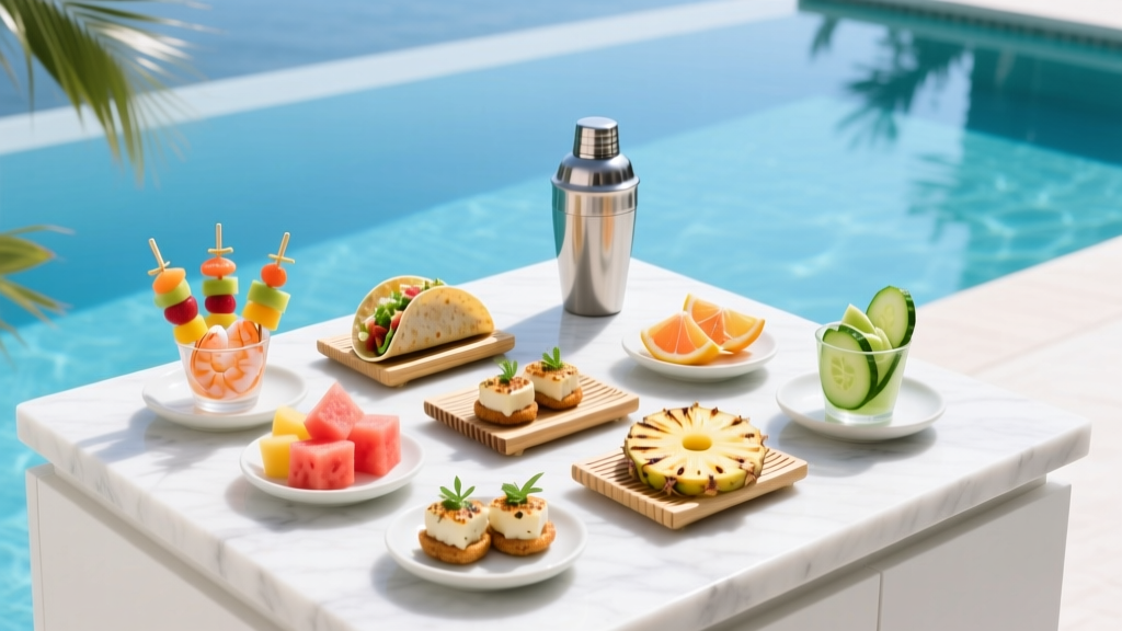 What to Serve at a Pool Party: The 7-Minute Prep Menu That Cuts Drip, Melting & Spills (No More Sticky Deck Syndrome)