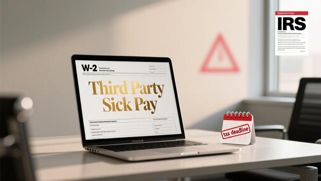 What Is Third Party Sick Pay on W-2? (And Why It’s Costing You Time, Tax Errors, and IRS Notices If You’re Not Reporting It Right)