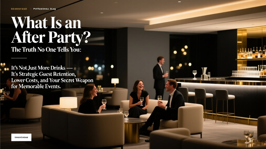 What Is a After Party? The Truth No One Tells You: It’s Not Just More Drinks — It’s Strategic Guest Retention, Lower Costs, and Your Secret Weapon for Memorable Events