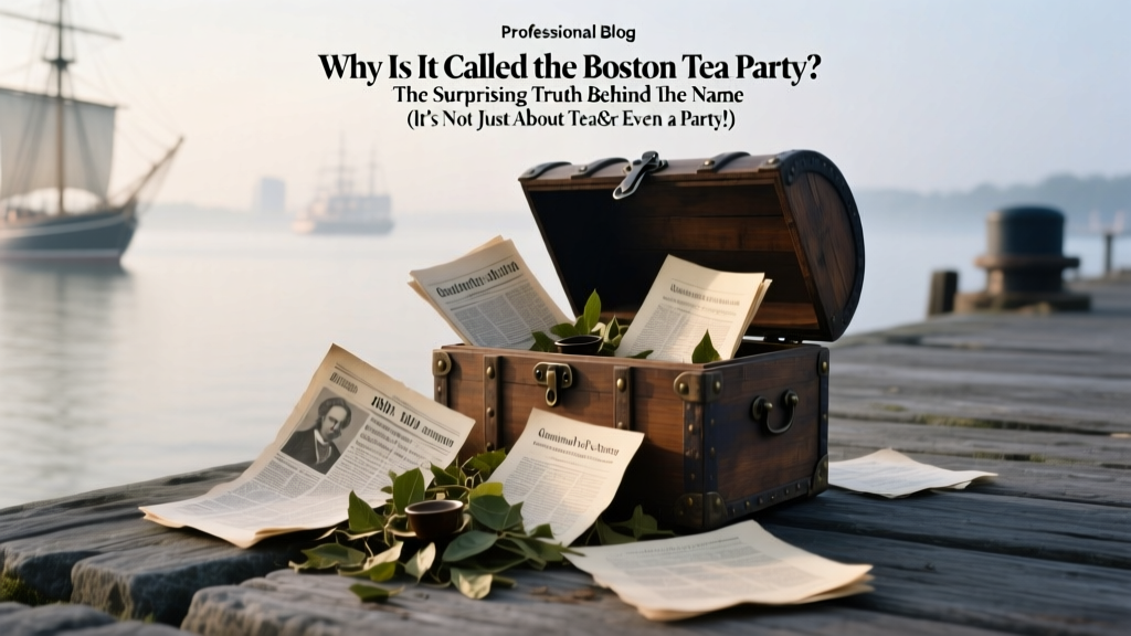 Why Is It Called the Boston Tea Party? The Surprising Truth Behind the Name (It’s Not Just About Tea—or Even a Party!)