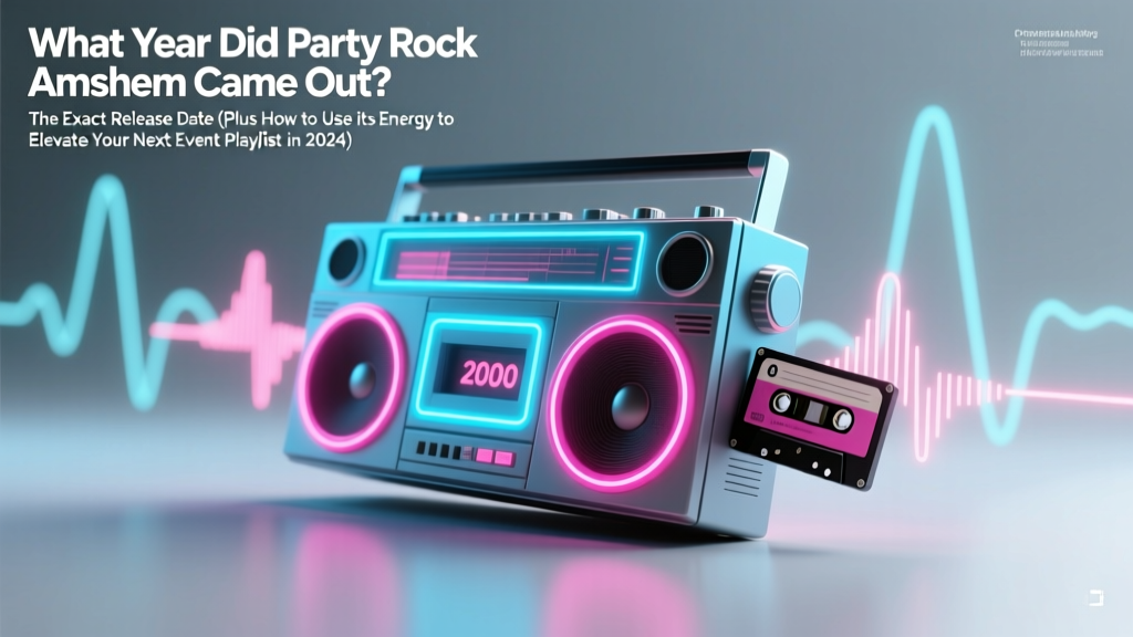 What Year Did Party Rock Anthem Come Out? The Exact Release Date (Plus How to Use Its Energy to Elevate Your Next Event Playlist in 2024)
