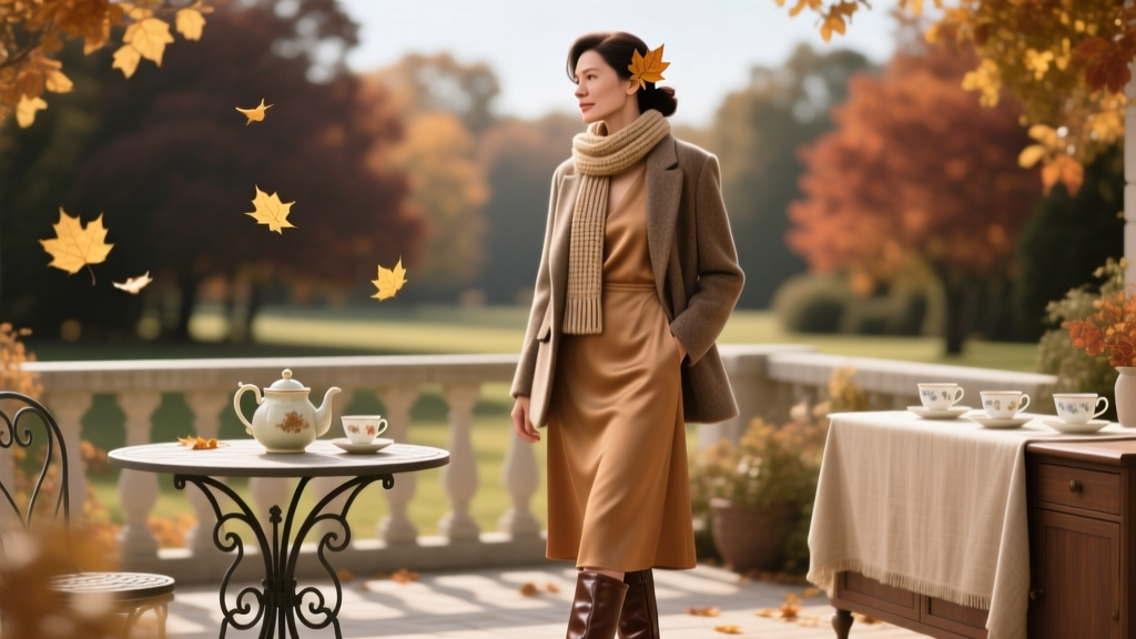 What to Wear to a Tea Party in the Fall: 7 Effortless Outfit Rules (That Prevent Awkward Sweater-Over-Dress Moments & Keep You Chic, Not Chilly)