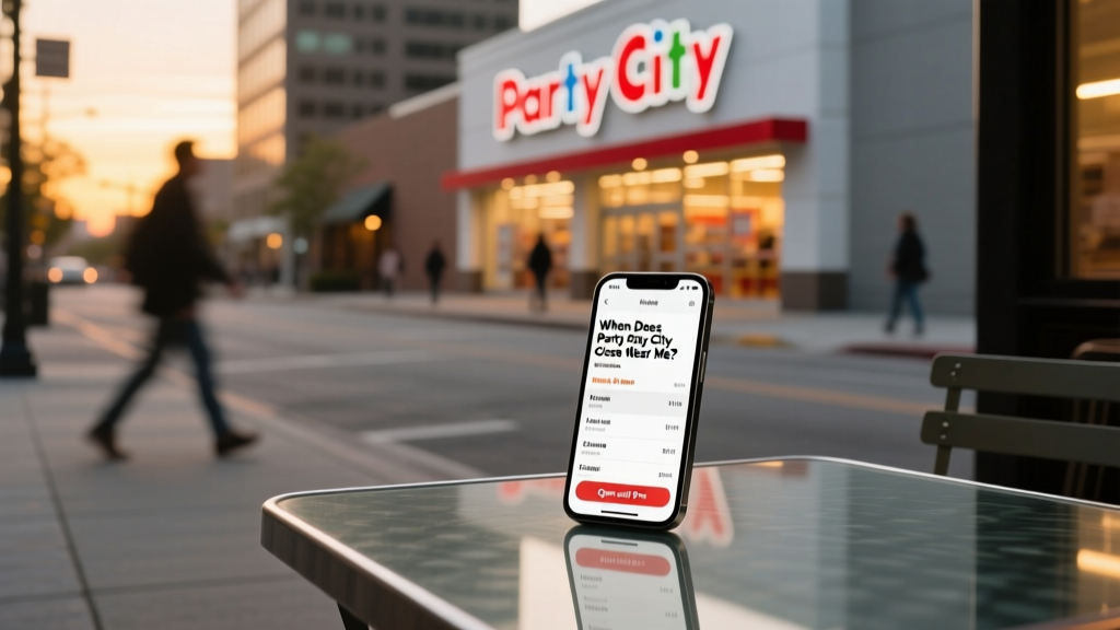 When Does Party City Close Near Me? Here’s How to Find Real-Time Hours (Without Calling or Driving Around)