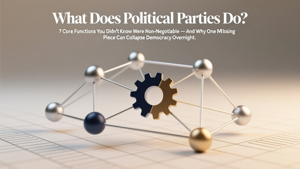 What Does Political Parties Do? 7 Core Functions You Didn’t Know Were Non-Negotiable — And Why One Missing Piece Can Collapse Democracy Overnight