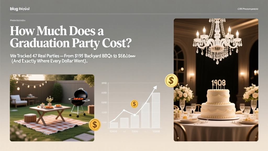 How Much Does a Graduation Party Cost? We Tracked 47 Real Parties — From $195 Backyard BBQs to $8,200 Luxury Celebrations (And Exactly Where Every Dollar Went)