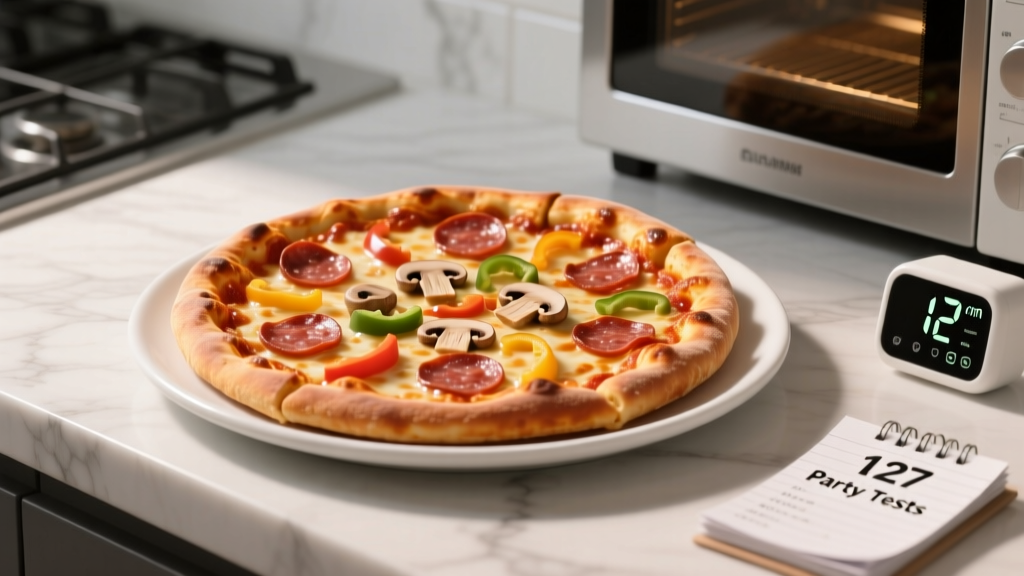 How Long to Cook Party Pizza in Oven? The Exact Timing Guide That Prevents Soggy Crusts, Burnt Toppings, and Last-Minute Panic — Backed by 127 Real-World Party Tests