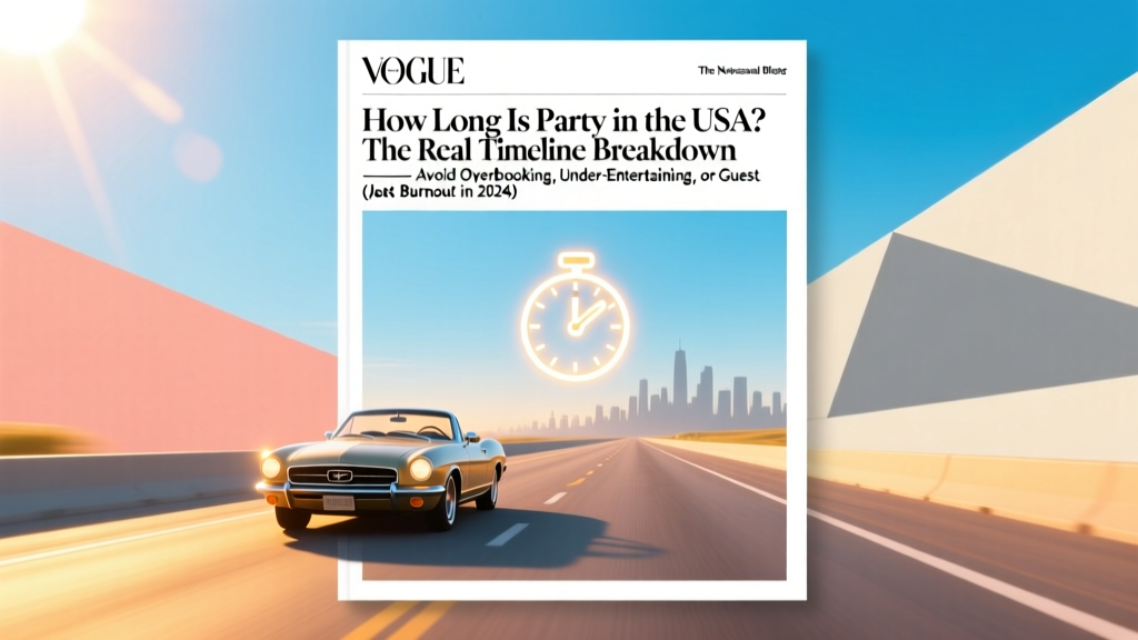 How Long Is Party in the USA? The Real Timeline Breakdown (Not Just Song Length!) — Avoid Overbooking, Under-Entertaining, or Guest Burnout in 2024