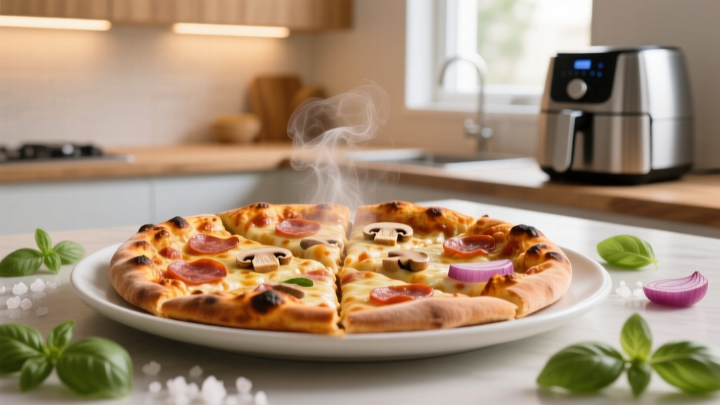 How to Cook Party Pizza in Air Fryer: The 12-Minute Crowd-Pleaser That Serves 8+ Without Oven Crowding, Dough Stress, or Burnt Crusts (No Preheating Required!)