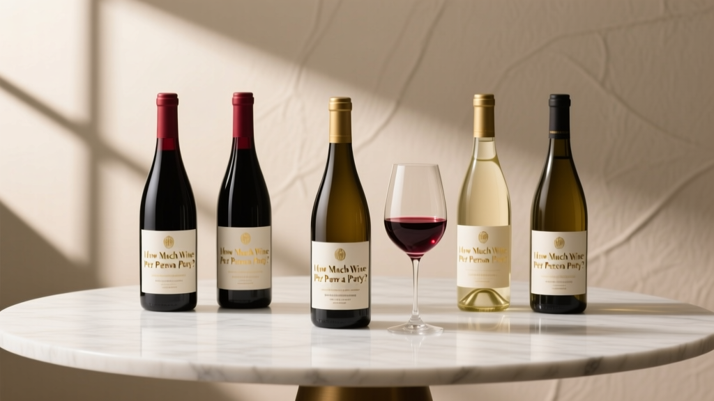 How Much Wine Per Person for a Party? The Exact Formula (Not Guesswork) — Avoid Running Out *or* Wasting $127 on Unopened Bottles