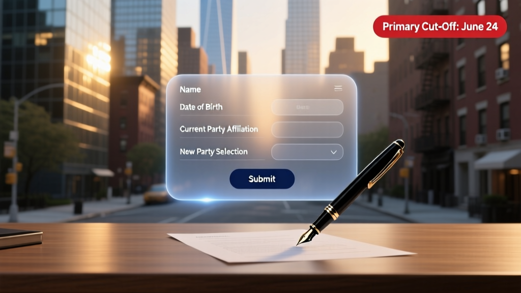 How to Change Your Party Affiliation in NY: The Exact 4-Step Process (With Deadlines, Forms & What Happens If You Miss the Primary Cut-Off)