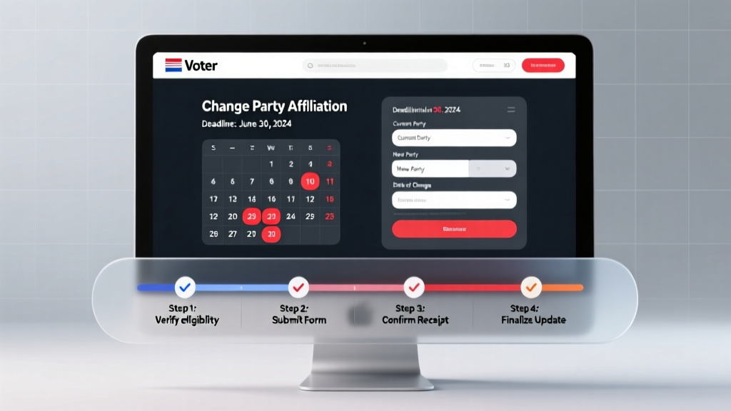 How to Change Party Affiliation in MD: The Exact 4-Step Process (With Deadlines, Forms & What Happens If You Miss the Cutoff)