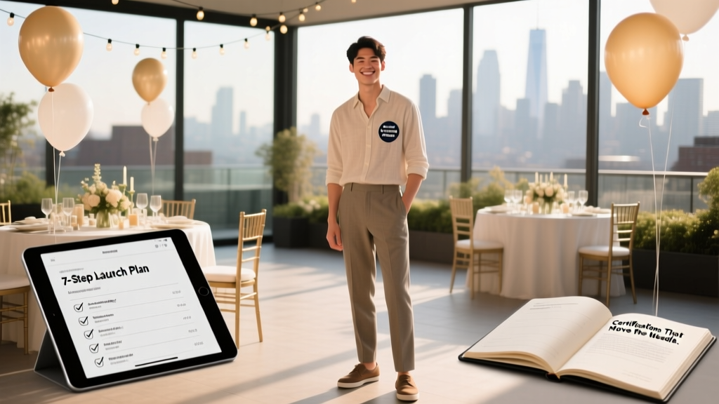 How to Become a Party Planner in 2024: The Real-World 7-Step Launch Plan (No Degree Required — But These 3 Certifications *Do* Move the Needle)