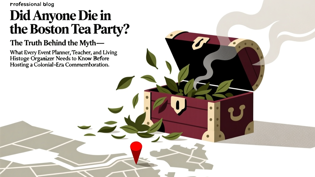 Did Anyone Die in the Boston Tea Party? The Truth Behind the Myth—What Every Event Planner, Teacher, and Living History Organizer Needs to Know Before Hosting a Colonial-Era Commemoration