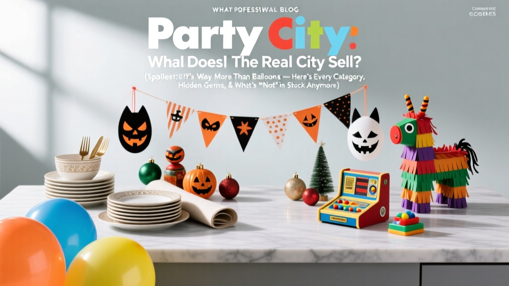 What Does Party City Sell? The Real Answer (Spoiler: It’s Way More Than Balloons — Here’s Every Category, Hidden Gems, & What’s *Not* in Stock Anymore)