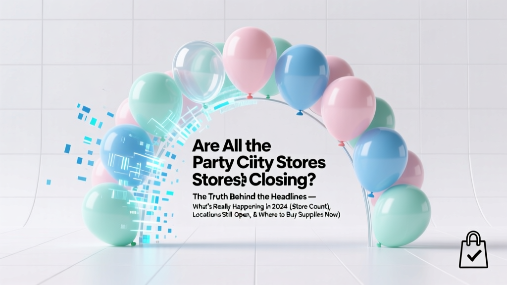 Are All the Party City Stores Closing? The Truth Behind the Headlines — What’s Really Happening in 2024 (Store Count, Locations Still Open, & Where to Buy Supplies Now)