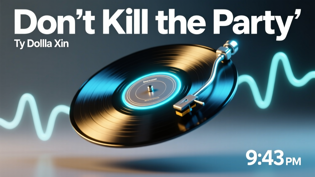 Don’t Kill the Party Ty Dolla Sign: The 7-Second Energy Reset Every Event Planner Needs (And Why Playing It at 9:43 PM Is Your Secret Weapon)
