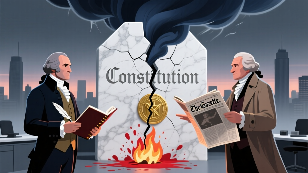 How Did Political Parties Form? The Real Story Behind America’s First Factions — Not Founders’ Unity, But Bitter Cabinet Battles, Newspaper Wars, and a Constitutional Loophole That Changed Everything