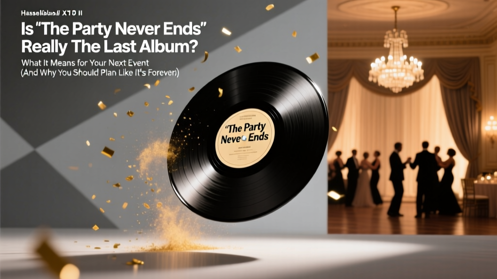 Is 'The Party Never Ends' Really The Last Album? What It Means for Your Next Event (And Why You Should Plan Like It’s Forever)
