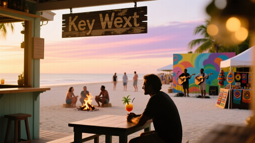 Is Key West a party town? Not quite — here’s what it *actually* delivers: laid-back sunset bars, spontaneous street festivals, low-key beach bonfires, and zero spring break chaos (plus when & where to find real energy without the frat-house vibe).