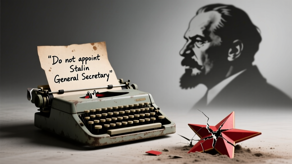 What Did Lenin Suggest the Communist Party Do to Stalin? The Truth Behind the 'Testament' — Why His Warning Was Suppressed, How It Shaped Soviet History, and What Modern Leaders Can Learn from This Unheeded Political Intervention