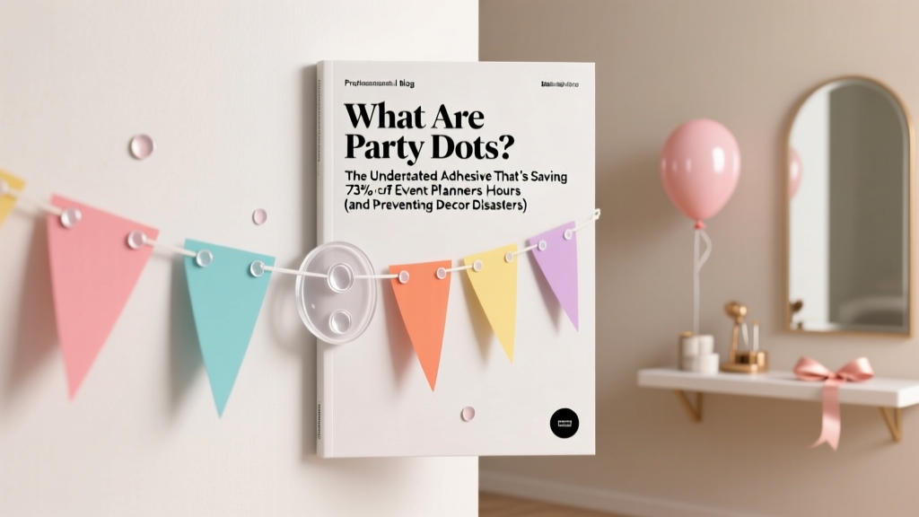 What Are Party Dots? The Underrated Adhesive That’s Saving 73% of Event Planners Hours (and Preventing Decor Disasters)