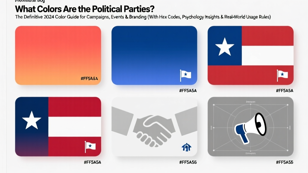 What Colors Are the Political Parties? The Definitive 2024 Color Guide for Campaigns, Events & Branding (With Hex Codes, Psychology Insights & Real-World Usage Rules)