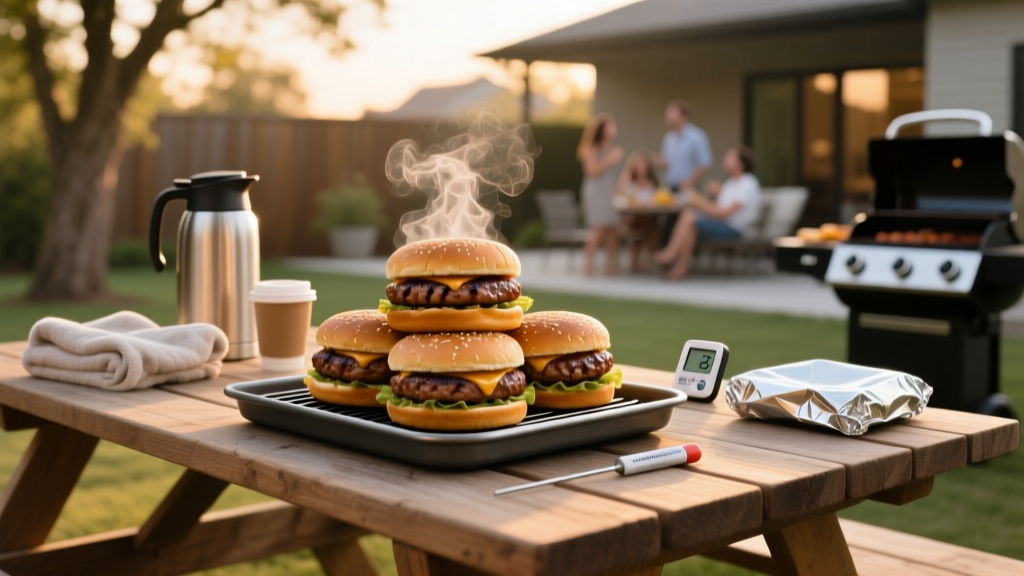 How to Keep Hamburgers Warm for Party: 7 Proven Methods That Prevent Soggy Buns, Cold Patties, and Guest Disappointment (Tested at 12+ Backyard BBQs)