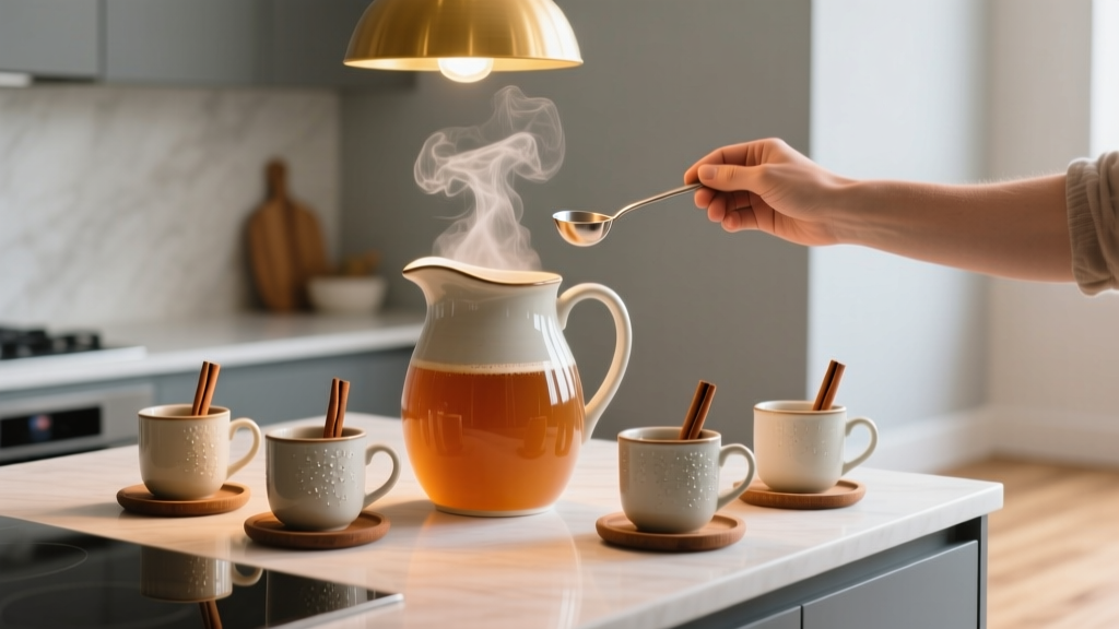 How to Serve Hot Cider at a Party Without Spills, Soggy Cinnamon Sticks, or Cold Cups: A Stress-Free 7-Step Setup That Keeps It Steaming for 3+ Hours (Even in Drafty Garages)