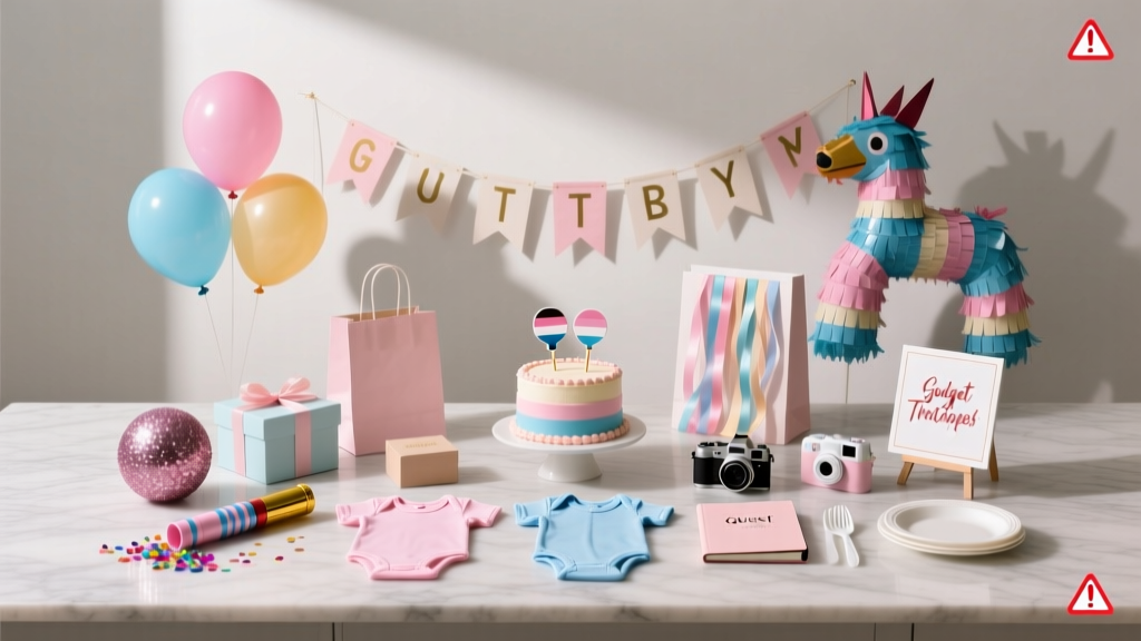 What to Buy for Gender Reveal Party: The 12 Non-Negotiable Supplies (Plus 5 That Waste Your Money & 3 Hidden Budget Traps You’ll Regret)